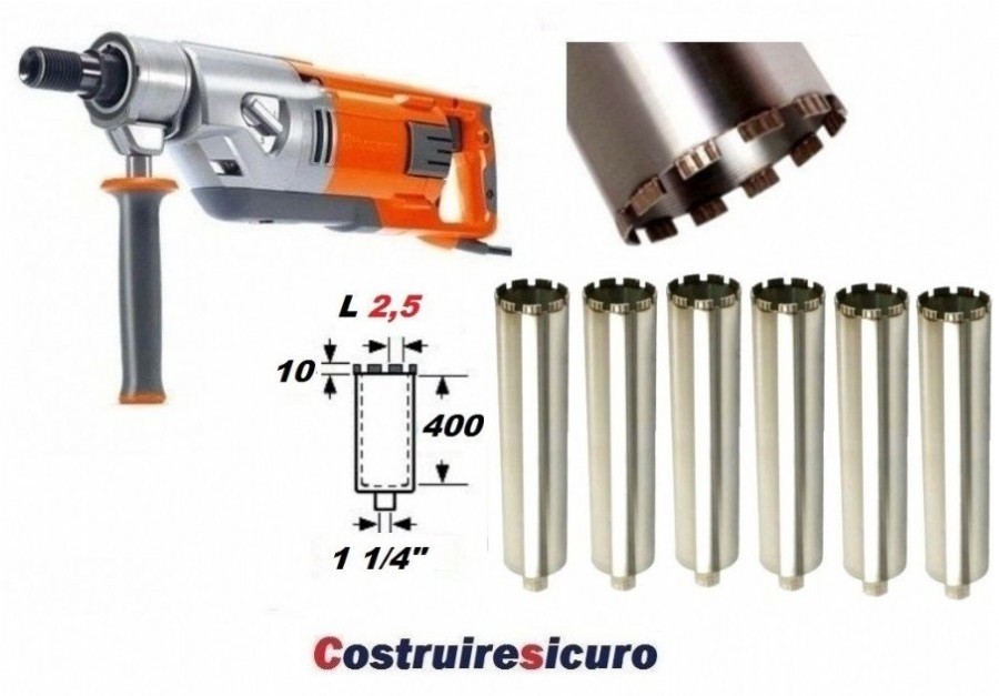 Corone per carotatrice
